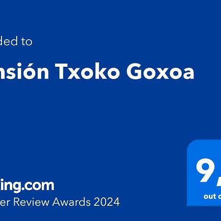 Pension Txoko Goxoa Hondarribia Exterior photo